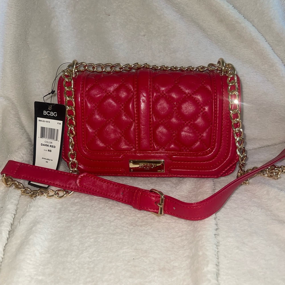 Small BCBG crossbody bag in red